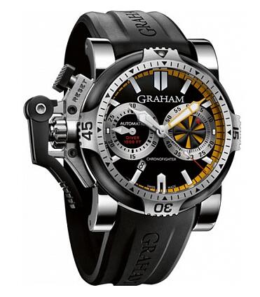 Review Replica Watch Graham Chronofighter Oversize Diver Turbo Tech 2OVEV.B15A - Click Image to Close